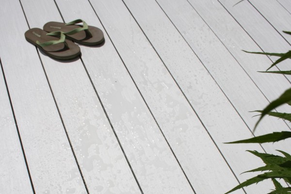 Террасная доска из ДПК Terrapol Практик моноколор Жемчуг (под заказ) купить в Сургуте