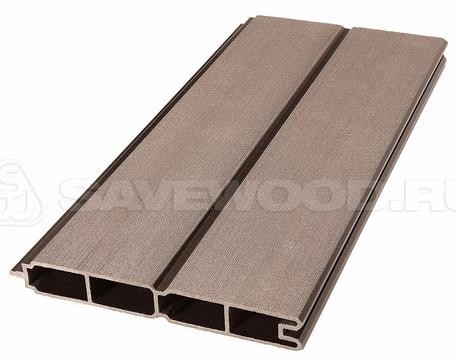 Заборный профиль из ДПК Savewood SW Agger матовый терракот купить в Сургуте