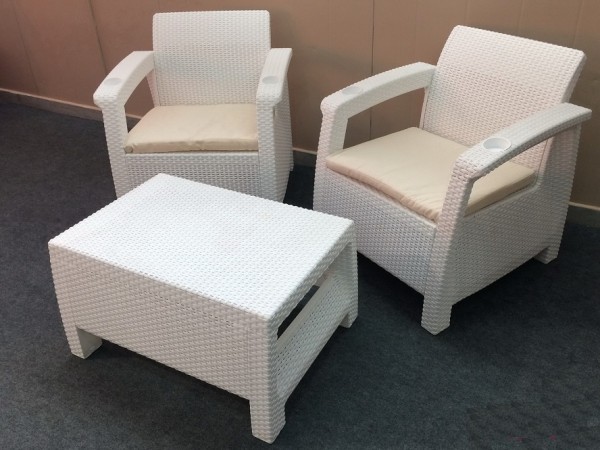 Комплект Yalta Balcony Set белый купить в Сургуте