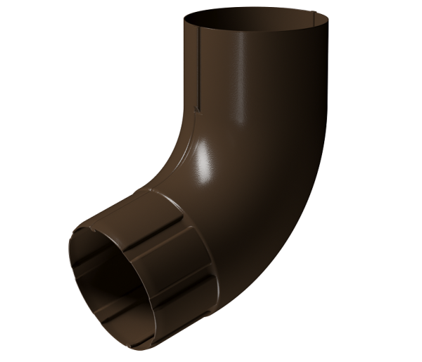 Колено 72° D90 Döcke STAL PREMIUM Каштан, (RAL 8017) купить в Сургуте