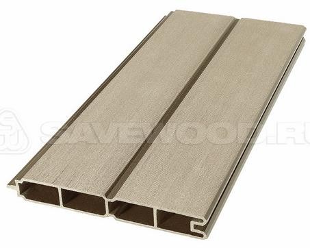 Заборный профиль из ДПК Savewood SW Agger матовый тик купить в Сургуте