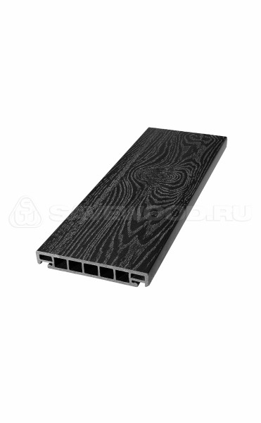 Террасная доска из ДПК SW Salix (S) (T) черный купить в Сургуте