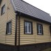 Сайдинг "blockhouse" под бревно, Престиж ВН-01, золотистый купить в Сургуте