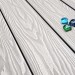 Террасная доска из ДПК Terrapol Смарт 3D Полнотелая без паза Дуб беленый купить в Сургуте