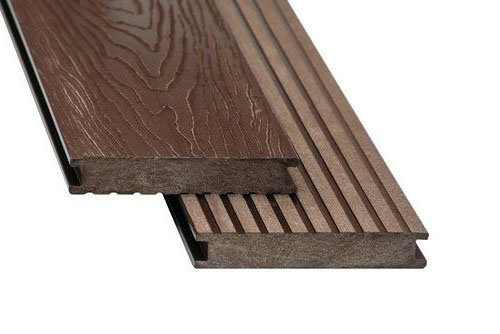 Террасная доска из ДПК ECODECKING Premium Коричневый купить в Сургуте