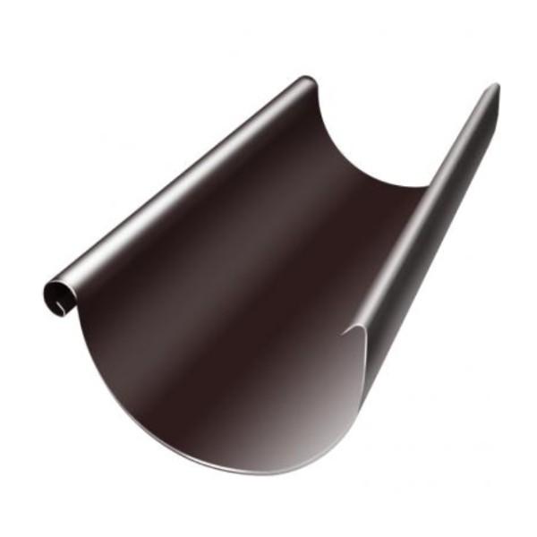Водосток Grand Line 150x100 – Желоб 3м RAL 8017 купить в Сургуте