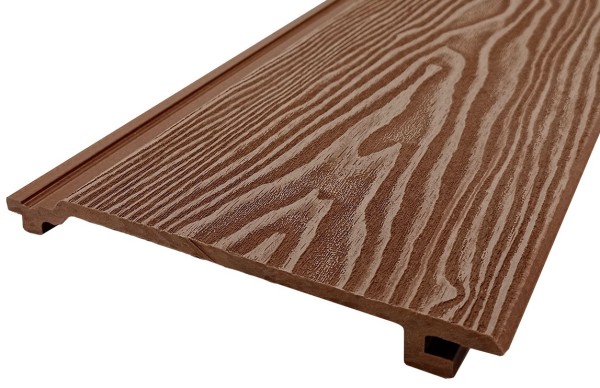 Сайдинг Darvolex 185x19x3000мм, 3D тиснение Коричневый купить в Сургуте