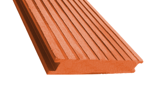Террасная доска из ДПК ECODECKING Premium Терракот купить в Сургуте