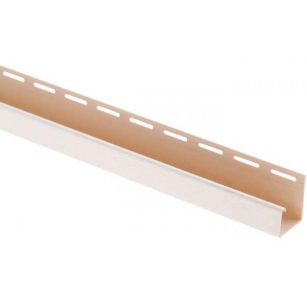 J-профиль Люкс Крашенный, T-15, ВН, Белый купить в Сургуте