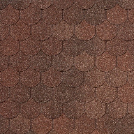 Гибкая черепица Tegola ASSISI terracotta 420 купить в Сургуте