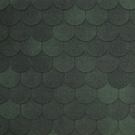 Гибкая черепица Tegola ASSISI verde 473 купить в Сургуте