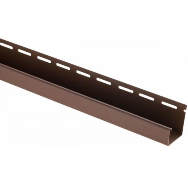 J-профиль Люкс Крашенный, T-15, ВН, Тёмный Орех купить в Сургуте