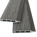 Заборная панель шип-паз EasyDecking Wood-Х 146х20 Серый купить в Сургуте