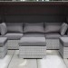 Диван-Трансформер AFINA плетеный из иск. ротанга AFM-320G Grey купить в Сургуте