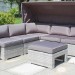 Диван-Трансформер AFINA плетеный из иск. ротанга AFM-320G Grey купить в Сургуте