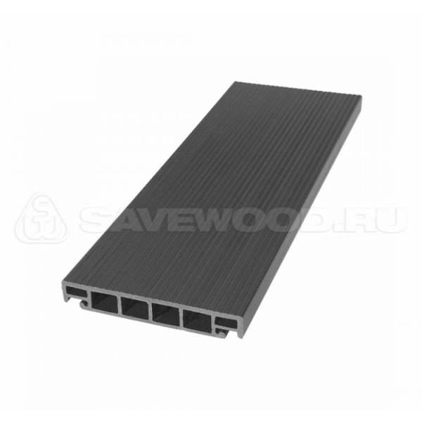 Террасная доска из ДПК SW-Salix «SaveWood» графит купить в Сургуте