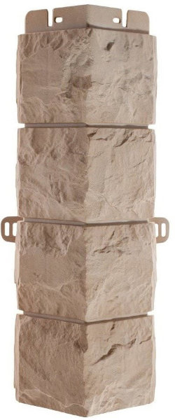 Фасадная панель Наружный угол фагот (талдомский), 0,45 х 0,13м (н) купить в Сургуте
