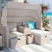 Комплект мебели AFINA плетеной из иск. ротанга AFM-330 Beige купить в Сургуте