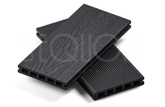 Доска террасная ДПК 3D SEQUOIA Evolution WOOD BLACK купить в Сургуте