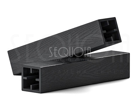 Столб SEQUOIA Evolution 3D WOOD BLACK купить в Сургуте