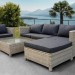 Комплект мебели AFINA плетеной из иск. ротанга YR821G Grey/Grey купить в Сургуте