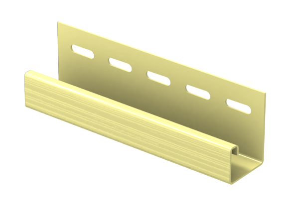 J-планка Ю-пласт Классика кремовая купить в Сургуте