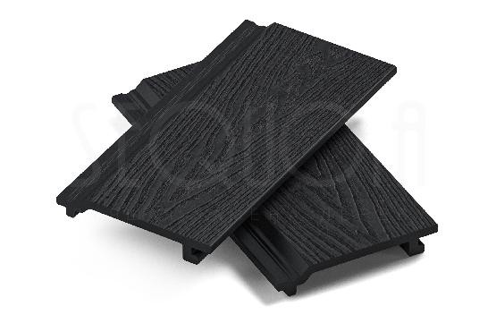 Доска фасадная ДПК 3D SEQUOIA Evolution WOOD BLACK купить в Сургуте