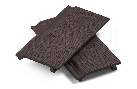 Доска фасадная ДПК 3D SEQUOIA Evolution WOOD BROWN купить в Сургуте