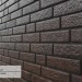 Фасадная панель Ю-Пласт Стоун Хаус Кирпич Коричневый купить в Сургуте