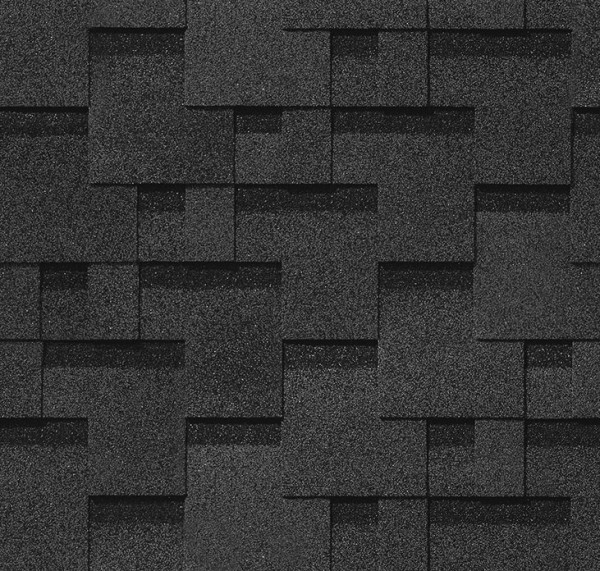 Гибкая черепица Docke, коллекция Афины Асфальт купить в Сургуте