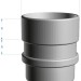 Муфта Docke Lux ПВХ Пломбир купить в Сургуте