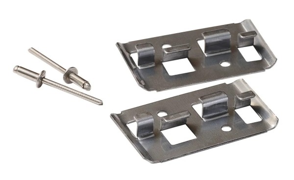 Кляймер Профи с заклёпкой по металлу (нержавейка) купить в Сургуте