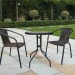 Комплект плетеной мебели AFINA из иск. ротанга Асоль-LR02 LRC-02/LRT-02-D60 Dark Brown купить в Сургуте