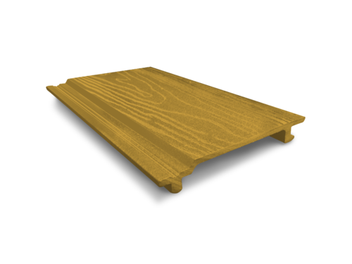 Фасадная панель  из ДПК ECODECKING Желтый купить в Сургуте