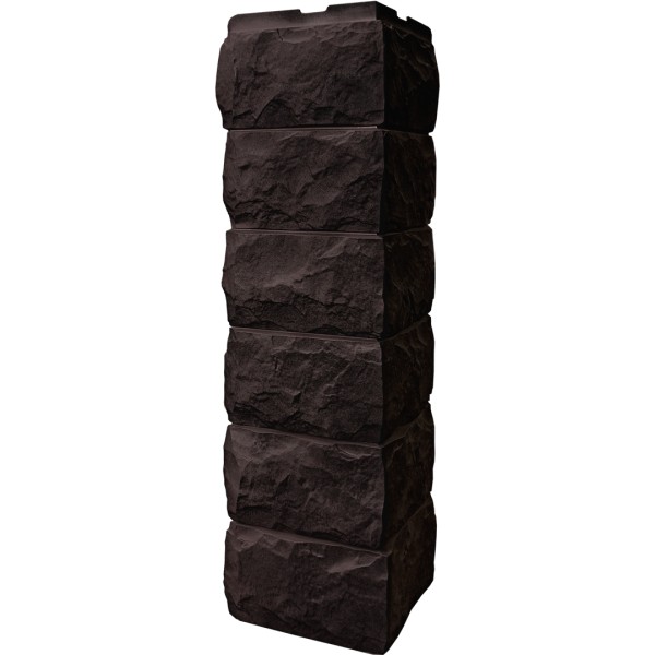 Угол наружный FineBer, Скол Тёмно- коричневый купить в Сургуте