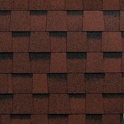 Двухслойная ламинированная черепица Shinglas, серия Фазенда – Красный купить в Сургуте