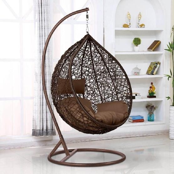 Кресло Подвесное из искусственного ротанга AFM-168A-XL Brown купить в Сургуте