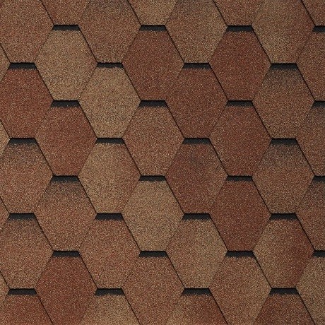 Гибкая черепица Tegola VENETO terracotta 206 купить в Сургуте