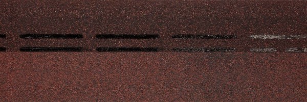 Коньково-карнизная черепица Docke Standard, красный купить в Сургуте