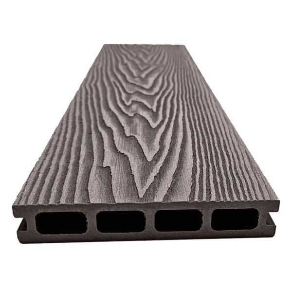 Террасная доская ДПК NanoWood Double 3D Венге купить в Сургуте