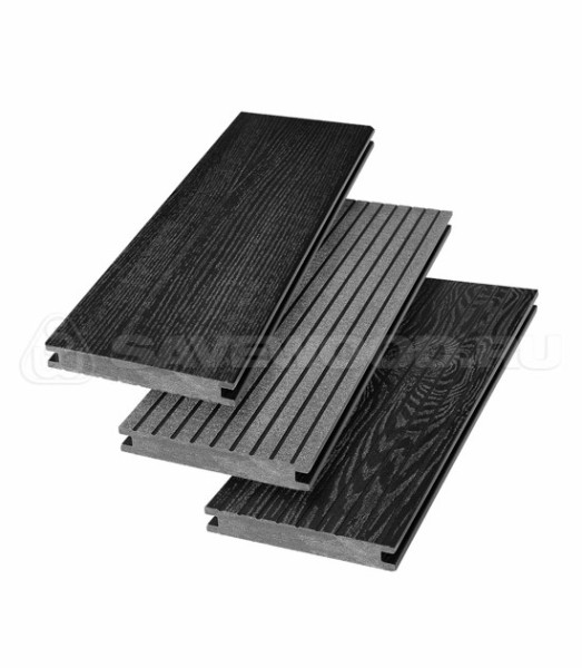 Террасная доска SW Fraxinus (R) полнотелая «SaveWood» Черный купить в Сургуте