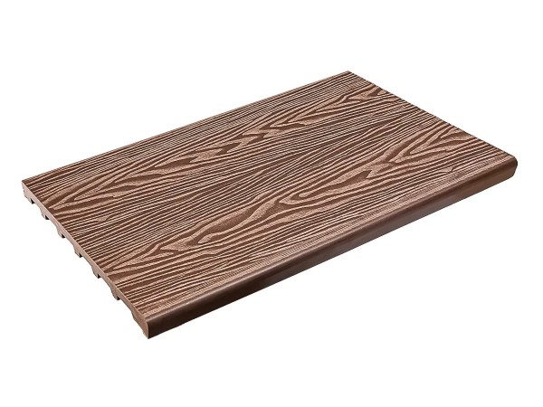 Ступень полнотелая из ДПК Deckart Step 3D Махагон купить в Сургуте