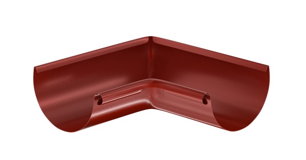 Водосток Aquasistem, система 150x100 - Угол желоба, внутренний 90° RR 29 Бургундский купить в Сургуте