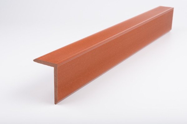 Угол торцевой Ecodecking Классик 60х40х3000 Терракот купить в Сургуте Угол торцевой Ecodecking Классик 60х40х3000 Терракот купить в Сургуте