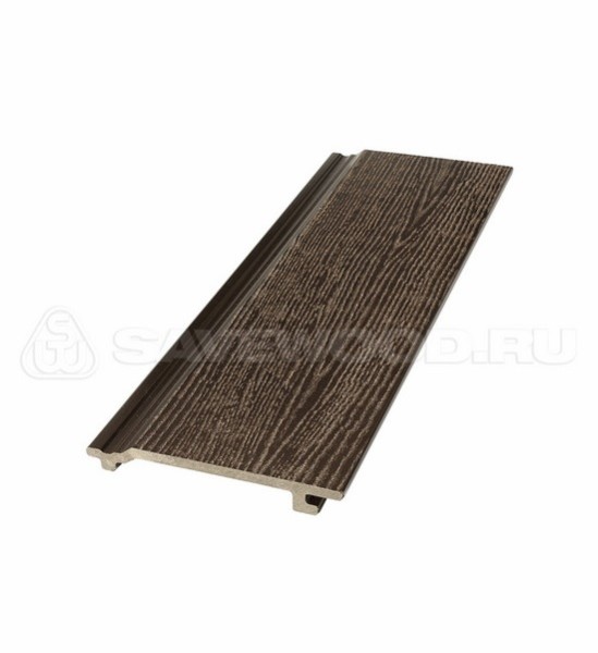 Сайдинг из дпк savewood sw-sorbus радиальный распил темно-коричневый купить в Сургуте