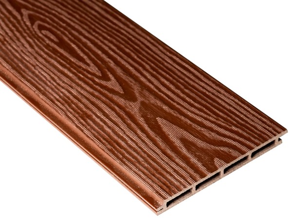 Фасадная доска из ДПК 3D Faynag - Шоколад купить в Сургуте