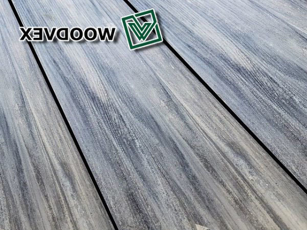Террасная доска из ДПК WOODVEX Select Бело-серый купить в Сургуте