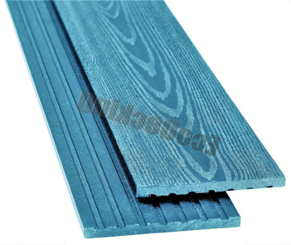 Заборная доска   из ДПК ECODECKING Лазурь купить в Сургуте
