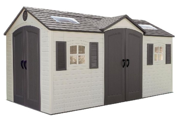 Сарай пластиковый LifeTime 15x8 DD купить в Сургуте