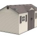 Сарай пластиковый LifeTime 15x8 DD купить в Сургуте